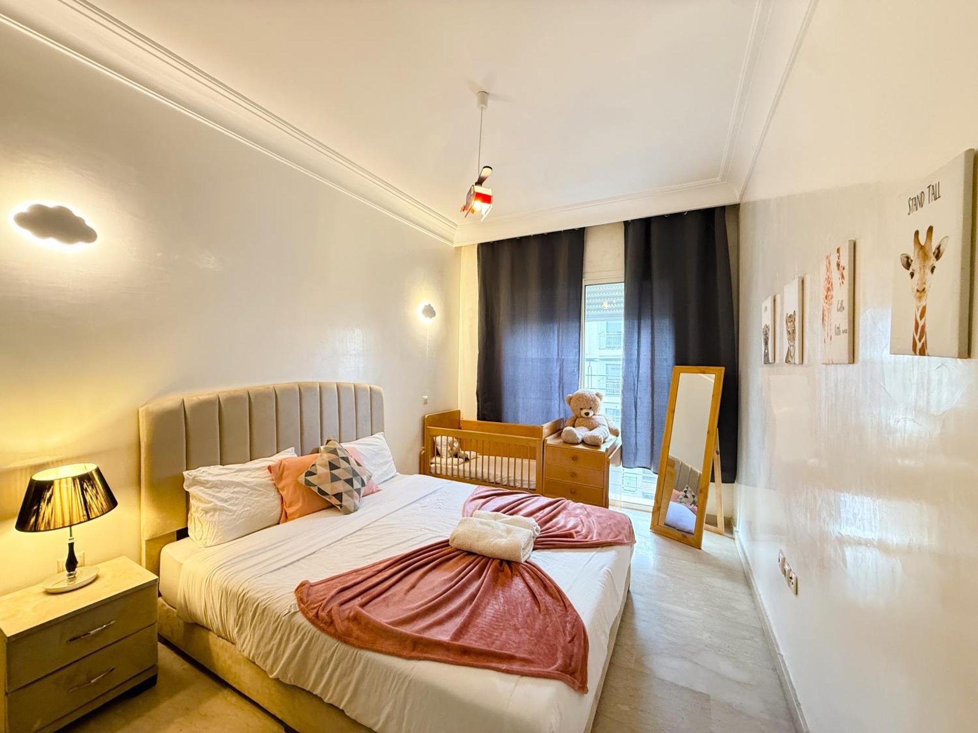 Cosy Greeny 3 Bdr - Downtown Near Oasis Train And Tramway 卡萨布兰卡 外观 照片