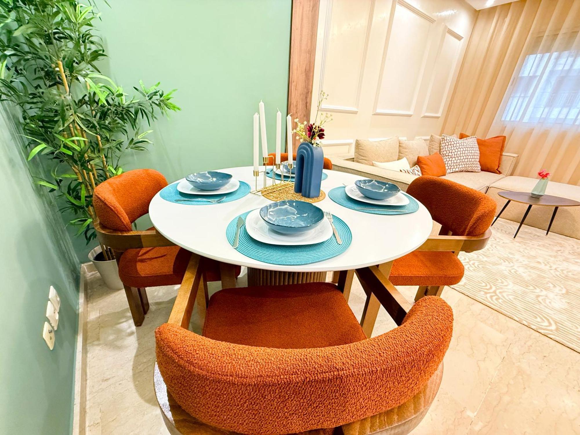 Cosy Greeny 3 Bdr - Downtown Near Oasis Train And Tramway 卡萨布兰卡 外观 照片
