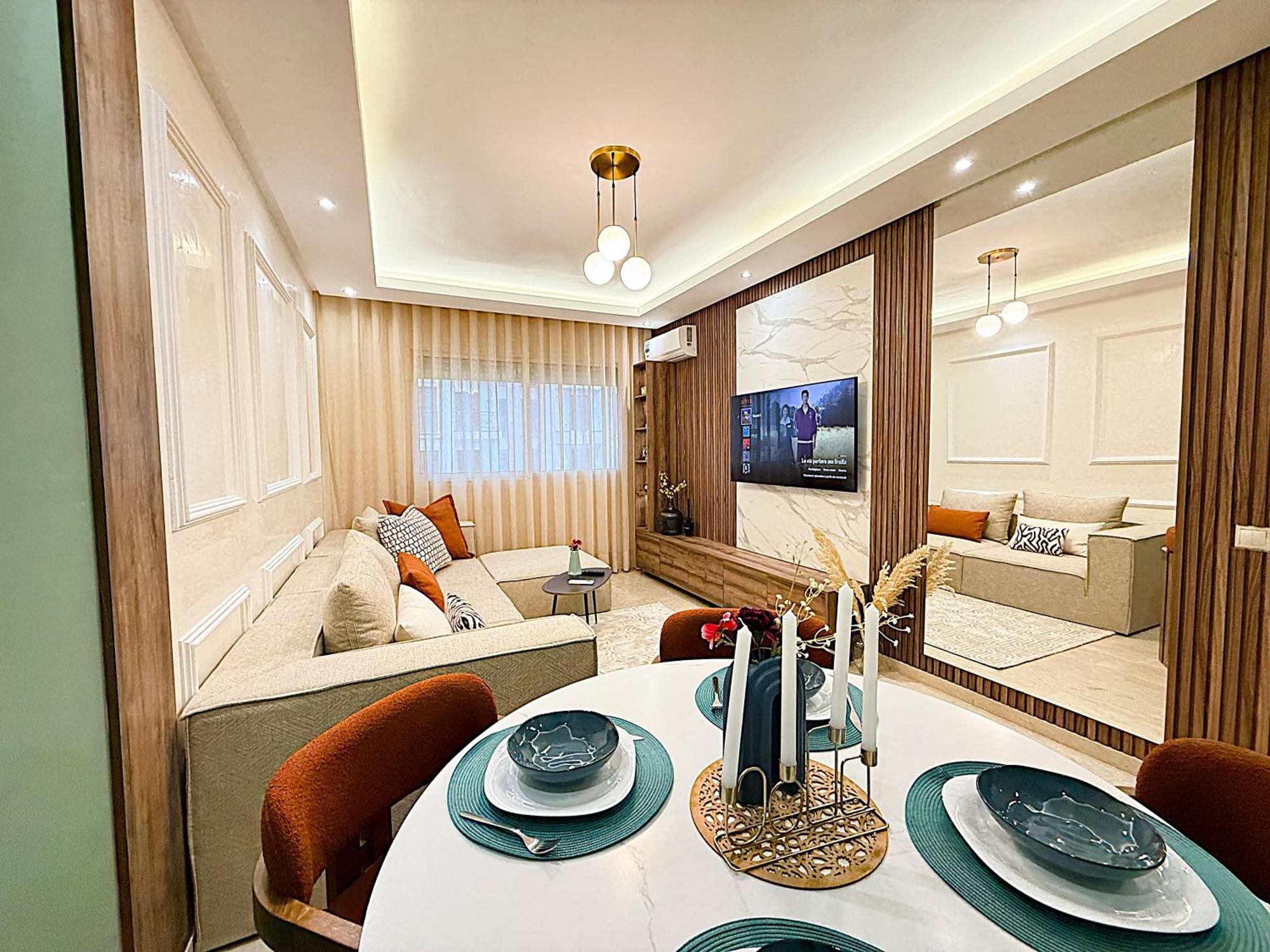 Cosy Greeny 3 Bdr - Downtown Near Oasis Train And Tramway 卡萨布兰卡 外观 照片