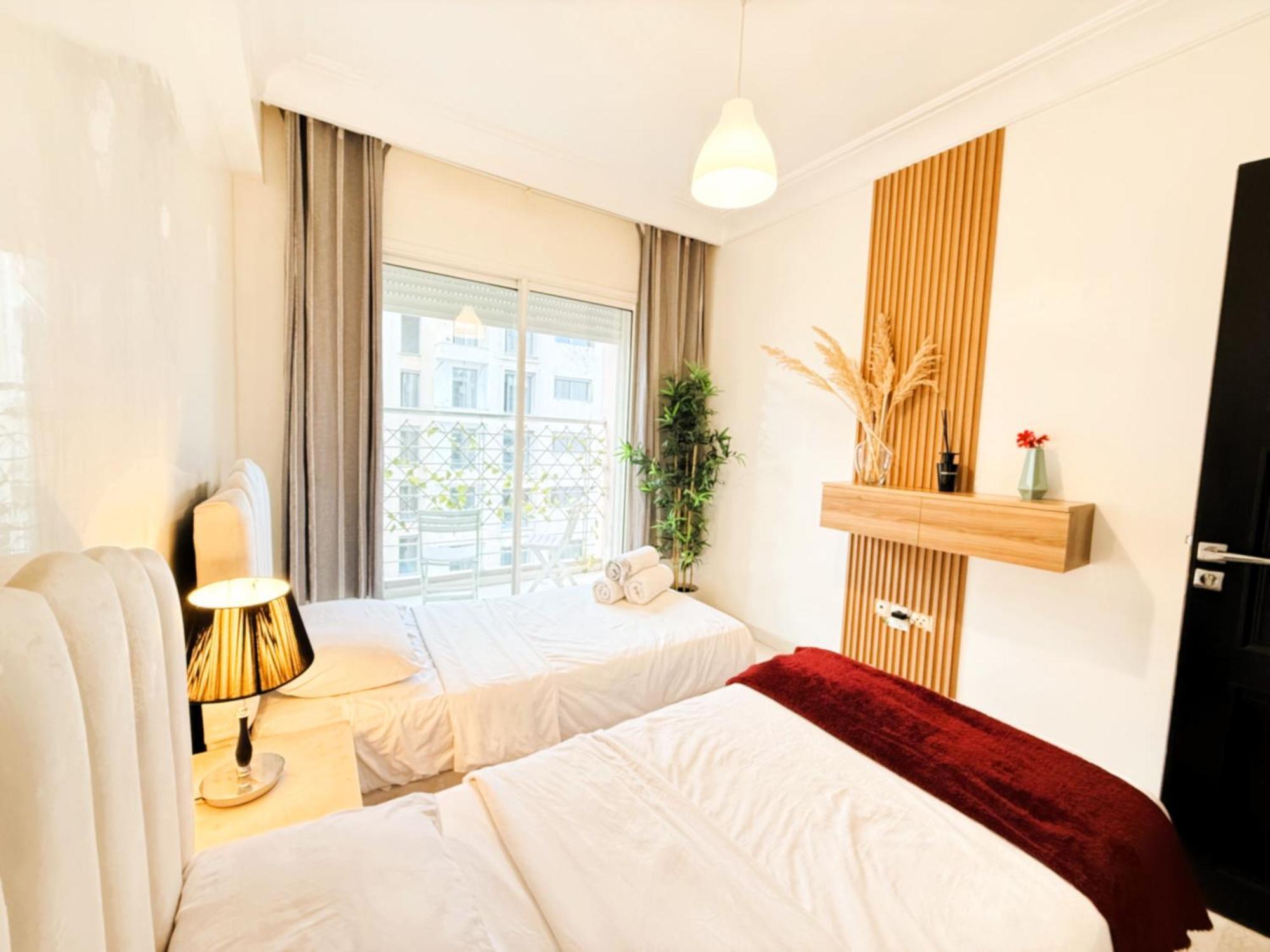Cosy Greeny 3 Bdr - Downtown Near Oasis Train And Tramway 卡萨布兰卡 外观 照片