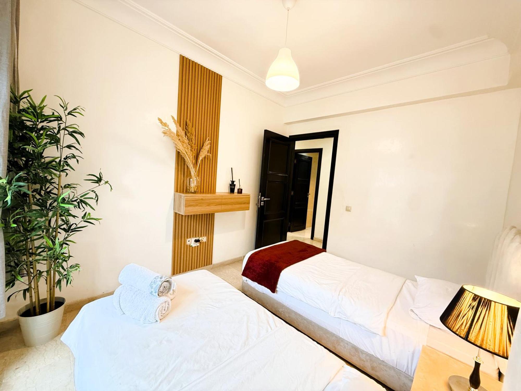Cosy Greeny 3 Bdr - Downtown Near Oasis Train And Tramway 卡萨布兰卡 外观 照片