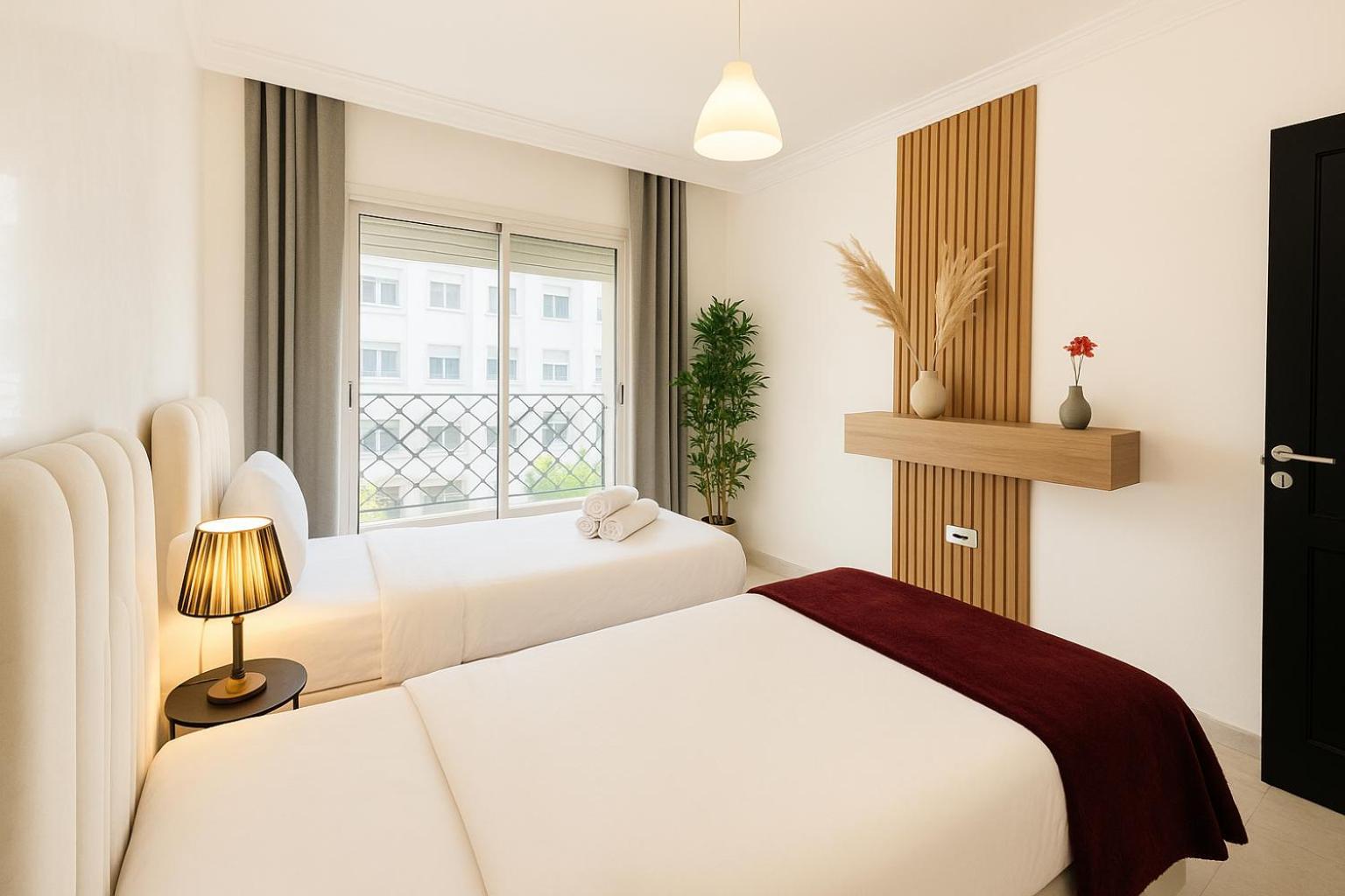 Cosy Greeny 3 Bdr - Downtown Near Oasis Train And Tramway 卡萨布兰卡 外观 照片
